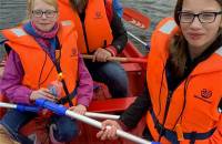 9. Oktober: Kanufahrt über den Südsee. (Foto: Fabian Wilke)