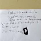 8. Februar: Schokoline bekommt sogar einen Geburtstagsbrief. (Foto: Hellas Adlung)