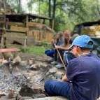 20. Juni: Heute gabs endlich mal wieder Stockbrot. (Foto: Fabian Wilke)